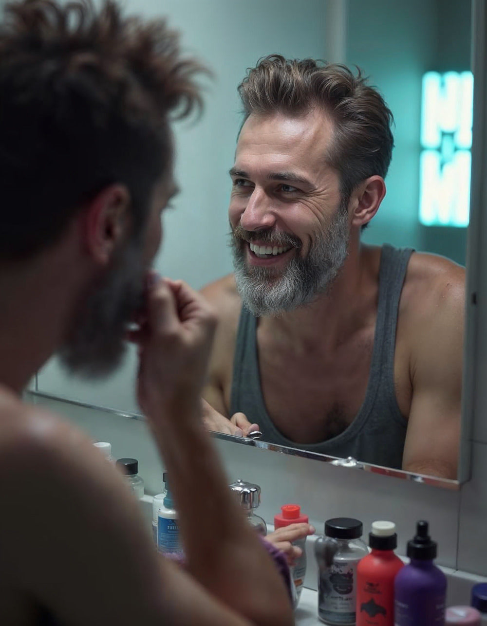 Beard & Mustache Color Solution image 4