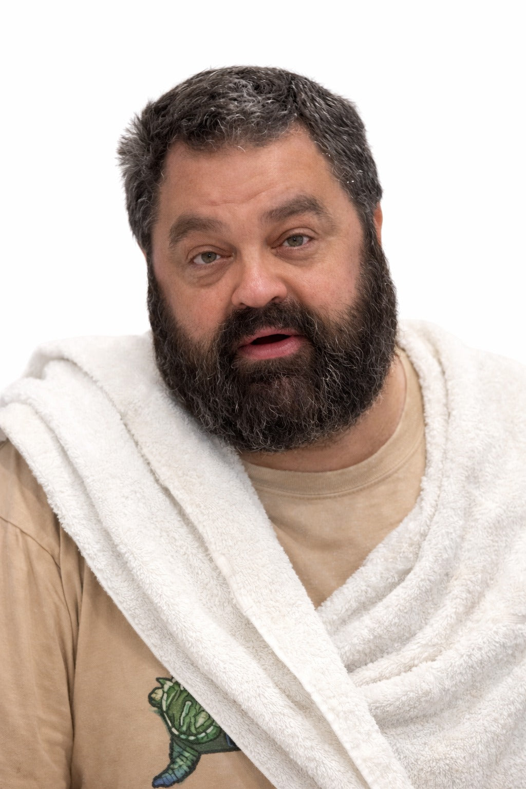 Beard after coloring